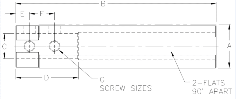 Boring Bar Sleeve A