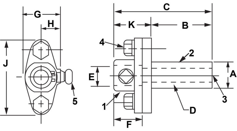 Floating Drill Holders (Adjustable) 1 Floating Drill Holders Adjustable