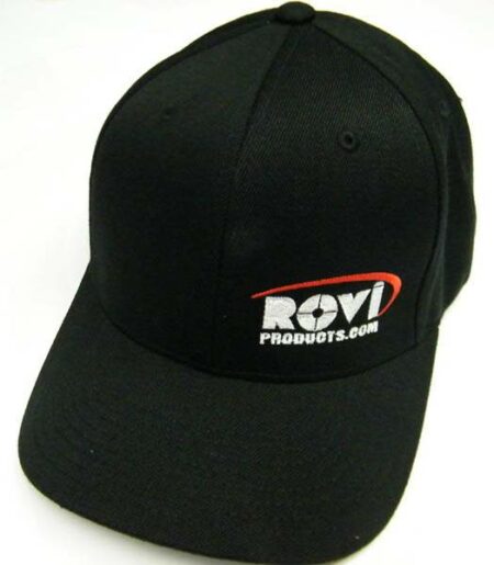 ROVI Embroidered FlexFit Hat (BLACK 