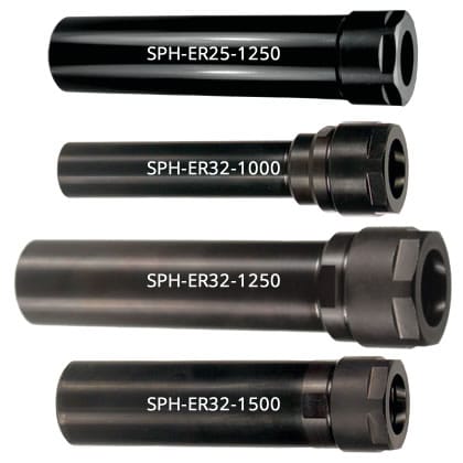 Short ER Collet Holders 1 Short ER Collet Holders