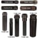 Short Stubby Double Angle Collet Holders