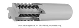 THREAD MILL COOLANT THRU CARBIDE ALTiN (7/16-20 MIN) INTERNAL ONLY .345 DIA X 3/4 LOC - 4 FLUTES STRAIGHT (3/8 SHANK X 3-1/2 OAL)