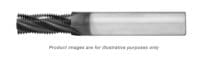 Metric Helical Helical Thread Mill Carbide Tin (M8-1 Min) Internal Or External .235 Dia X 0.685 Loc - 3 Flutes (1/4 Shank X 2-1/2 Oal)