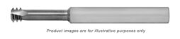LONG REACH THREAD MILL CARBIDE ALTiN (M8-1.25 PITCH) INTERNAL .234 DIA X 1.10-NECK (1/4 SHANK) 2-1/2 OAL