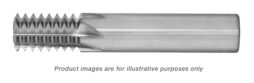 THREAD MILL HIGH SPEED STEEL T15 STRAIGHT TICN (3/4-20 PITCH) .600-DIA X 1-LOC (5/8 SHANK) 4 OAL