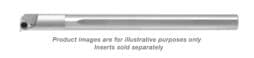 CARBIDE SHANK COOLANT RIGHT HANDED 5 DEGREE LEAD ANGLE BORING WITH FLAT 0.560 MIN HOLE 0.500 SHANK DIA 6 5/8 OAL T8+KEY T8+SCREW