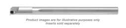 CARBIDE SHANK RIGHT HANDED 5 DEGREE LEAD ANGLE BORING BAR WITH FLAT 0.560 MIN HOLE 0.500 SHANK DIA 6 5/8 OAL T8+KEY T8+SCREW