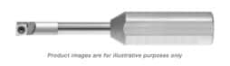 CARBIDE SHANK RIGHT HANDED STEP 0 DEGREE LEAD BORING BAR WITH FLAT 0.220 MIN HOLE 0.500 SHANK DIA 2.800 OAL T6+KEY T6+SCREW