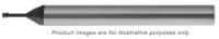 Long Reach Thread Mill Carbide Altin (M4-.7 Pitch) Internal .120 Dia X .600-Neck (1/4 Shank) 2-1/2 Oal