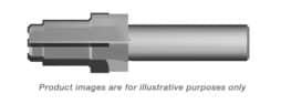 PORT TOOL CARBIDE TIPPED 0.7500-16UNJF-3B THREAD 0.500 TUBE (.500 SHANK DIA. 3.38 OAL) ALTiN COATED