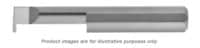 Full Radius Groove Tool Solid Carbide Altin Coated .375 X 1/2 .088 Groove 3/8 Shank .110 Offset 2-1/2 Oal