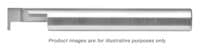 Left Hand Retaining Ring Groove Tool Solid Carbide Tin Coated .500 X 1/2 (.251 Groove) 1/2 Shank (.160 Offset) 3 Oal