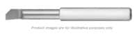 Left Hand Helical Back Rake Boring Bar Carbide Tin .090 X 5/8 (1/8 Shank) 1-1/2 Oal