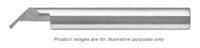 Undercut Groove Tool Solid Carbide .375 X 1.0 .094 Groove .110 Offset (3/8 Shank) 2-1/2 Oal