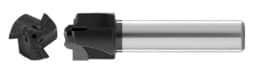 AS5202-07XA PILOTLESS PORT TOOL CARBIDE (COOLANT THRU TO EACH FLUTE) 5/8-18 UNJF-3B THREAD (7/16 TUBE) 2.88 OAL (ALSO FOR MS33649) 3 FLUTES - ALTIN COATED