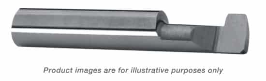 LHGOR241-15C LEFT HAND O RING GROOVE TOOL SOLID CARBIDE TIN COATED .375 X 15/16 (3/8 SHANK) 2-1/2 OAL