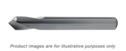 CARBIDE ALTIN COATED SPOTTING DRILL 142 DEGREE INCLUDED ANGLE .375 SHANK x 3.0 OAL CONSTANT WEB 4-FACET POINT 20 DEG HELIX