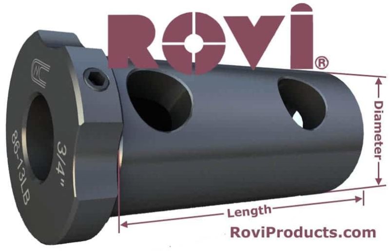 1-1/4" OD CNC 8612LB (ID) Tool Holder Bushings - Global CNC image 1 OD CNC LB ID Tool Holder Bushings Global CNC