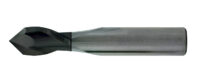 Drm12502-090A Solid Carbide Altin Coated 2 Flute Drill Mill 120 Degree Included Angle .500 Shank X 3.0 Oal 1.00 Od Length 30 Deg Helix