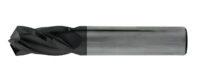 Drm12504-090A Solid Carbide Altin Coated 4 Flute Drill Mill 90 Degree Included Angle .250 Shank X 2.5 Oal .750 Od Length 30 Deg Helix