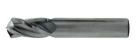 Drm12504-090 Solid Carbide 4 Flute Drill Mill 120 Degree Included Angle .500 Shank X 3.0 Oal 1.00 Od Length 30 Deg Helix