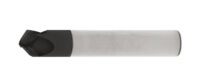 Hc12503-060A Helical Chamfer Mill Carbide Altin Coated Angle 90 Flutes 3 Loc 0.043 Tip Dia 0.04 Shank Dia 0.125 Oal 1.5
