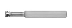 LONG REACH THREAD MILL CARBIDE (M8-1 PITCH) INTERNAL .234 DIA X .850-NECK (1/4 SHANK) 2-1/2 OAL