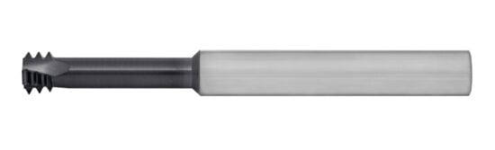 LONG REACH THREAD MILL CARBIDE ALTiN (M6-1 PITCH) INTERNAL .180 DIA X .900-NECK (1/4 SHANK) 2-1/2 OAL