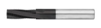 Tmi8.0-1.00-Ha 15Deg Helical Thread Mill Carbide Altin (M8-1.25 Min) Internal Only .234 Dia X .659 Loc - 3 Flutes (6Mm Shank X 58Mm Oal)