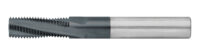 Tmi8.0-1.00-Ht 15Deg Helical Thread Mill Carbide Onyx Dlc (Ta-C) (M8-1.25 Min) Internal Only .234 Dia X .659 Loc - 3 Flutes (6Mm Shank X 58Mm Oal)