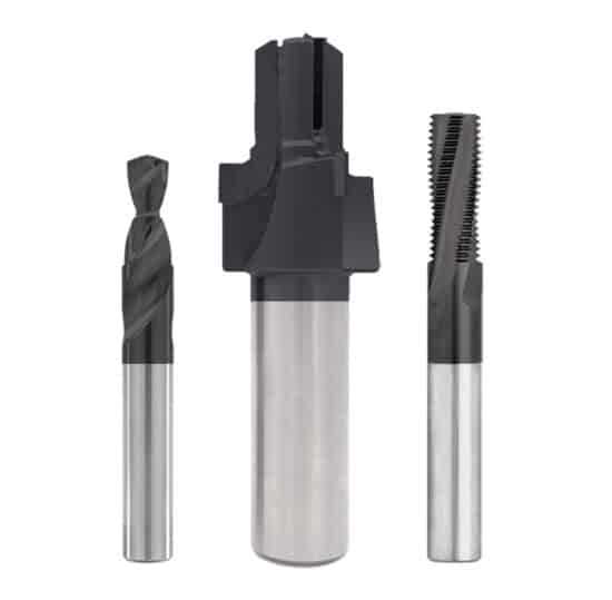 AS5202-08RA PORT KIT, INCLUDES AS5202-08RA PORT TOOL, TMI495-16HA THREAD MILL, RD-AS5202-08A DRILL ALTIN COATED
