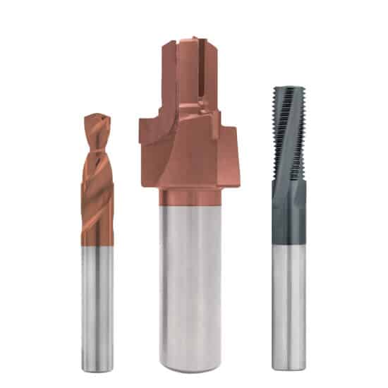 AS5202-08RZ PORT KIT, INCLUDES AS5202-08RZ PORT TOOL, TMI495-16HT THREAD MILL, RD-AS5202-08Z DRILL ZIRC COATED
