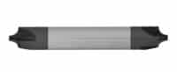 Cr125005A Corner Rounding End Mill Solid Carbide Altin Coated R0.187 (.100 Minor Dia). X (.207 Cut Depth) 1/2 Shank 3 Oal
