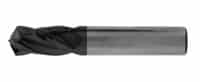 Drm12504-090A Solid Carbide Altin Coated 4 Flute Drill Mill 120 Degree Included Angle .500 Shank X 3.0 Oal 1.00 Od Length 30 Deg Helix