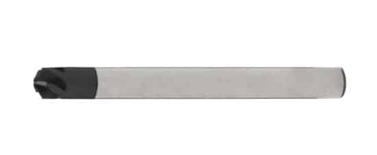 Helical Chamfer Mill Carbide ALTiN Coated ANGLE 120 FLUTES 5 LOC 0.188 TIP DIA 0.1 SHANK DIA 0.75 OAL 3