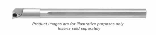 CARBIDE SHANK COOLANT RIGHT HANDED 5 DEGREE LEAD ANGLE BORING WITH FLAT 0.560 MIN HOLE 0.500 SHANK DIA 6 5/8 OAL T8+KEY T8+SCREW