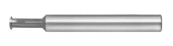 SINGLE PROFILE THREAD MILL CARBIDE (SPTM) 0.745 TOOL DIA. 1-1/4-MIN ID (TPI INTERNAL 4-8) (TPI EXTRNAL 6-10) M30-(3.00-6.00) 3.250 LOC 0.750 SHANK 6.00 OAL VERSA (AlCrN) COATING SINGLE PROFILE THREAD MILL CARBIDE (SPTM) 0.745 TOOL DIA. 1-1/4-MIN ID (TPI INTERNAL 4-8) (TPI EXTRNAL 6-10) M30-(3.00-6.00) 3.250 LOC 0.750 SHANK 6.00 OAL VERSA (AlCrN) COATING