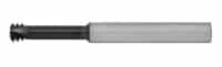 Tmlr495-10Xla Long Reach Thread Mill Carbide Altin (M8-1 Pitch) Internal .234 Dia X .600-Neck (1/4 Shank) 2-1/2 Oal