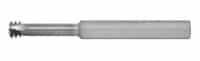 Tmlr495-10Xl Long Reach Thread Mill Carbide (M8-1 Pitch) Internal .234 Dia X .600-Neck (1/4 Shank) 2-1/2 Oal