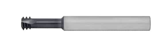 LONG REACH THREAD MILL CARBIDE ALTiN (M8-1 PITCH) INTERNAL .234 DIA X .850-NECK (1/4 SHANK) 2-1/2 OAL LONG REACH THREAD MILL CARBIDE ALTiN (M8-1 PITCH) INTERNAL .234 DIA X .850-NECK (1/4 SHANK) 2-1/2 OAL