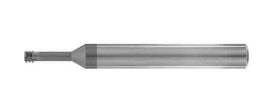 LONG REACH THREAD MILL CARBIDE VERSA (AlCrN) (M2-.4 PITCH) INTERNAL .056 DIA X .150-NECK (1/8 SHANK) 1-1/2 OAL LONG REACH THREAD MILL CARBIDE VERSA (AlCrN) (M2-.4 PITCH) INTERNAL .056 DIA X .150-NECK (1/8 SHANK) 1-1/2 OAL